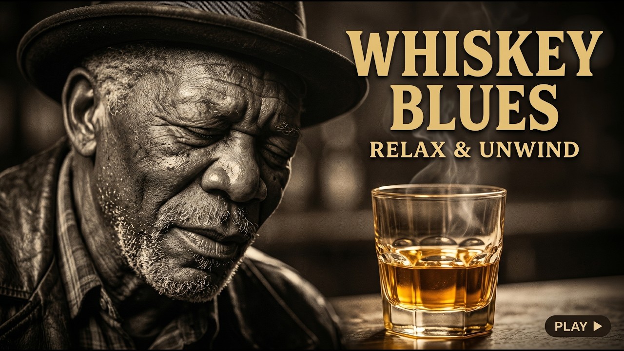 Ultimate Whiskey Blues Experience 🎶 Slow Blues Music to Relax
