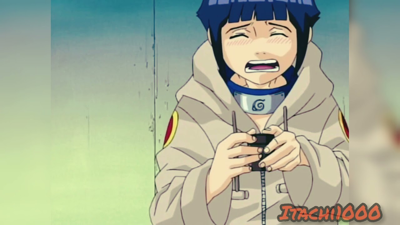 Hinata le regala una pomada curativa a Naruto