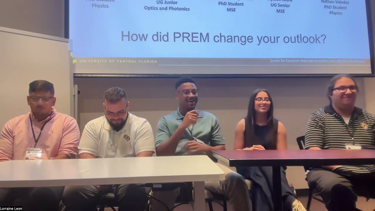 STEMS 2025 PREM Student Panel