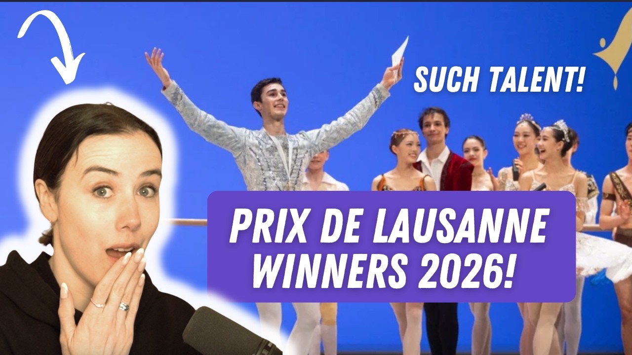 PRIX DE LAUSANNE 2026 - PRIZE WINNERS REACTION!