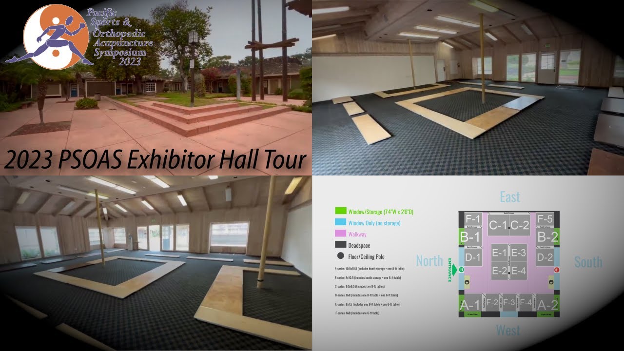2023 Pacific Sports and Orthopedic Acupuncture (PSOAS) Exhibitor Hall Tour
