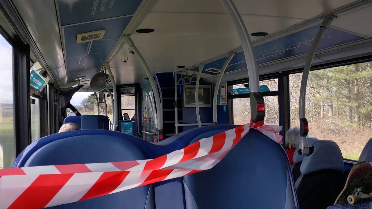 THRASH | Route 35: 7527/NK14GDE - ADL Enviro 400/Dennis Trident 2