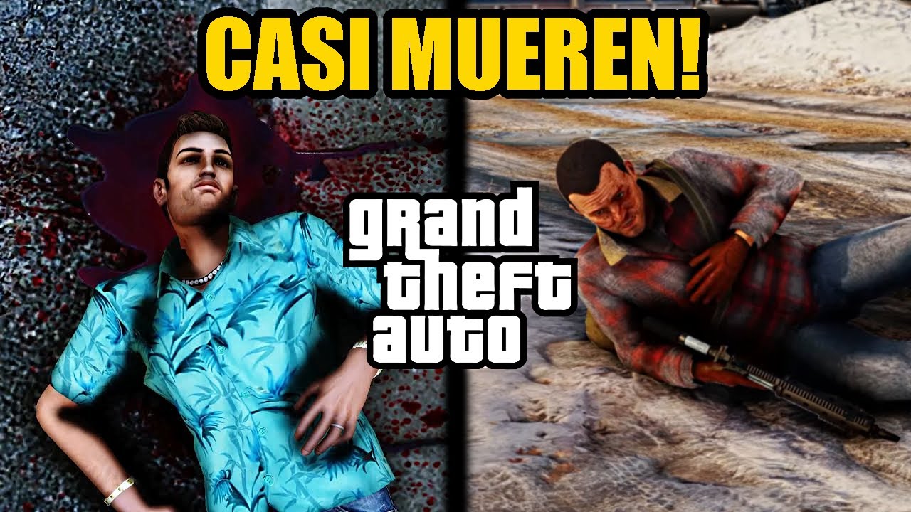 50 MISIONES donde CASI MUERES en GTA