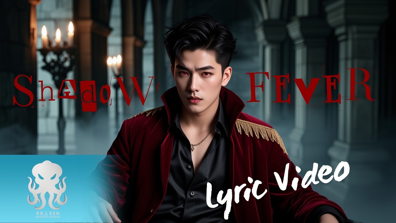 ΞION (시온) | Shadow Fever' Feat. SÆRYN | Lyric Video | KR△KEN Entertainment AI-K Pop Label