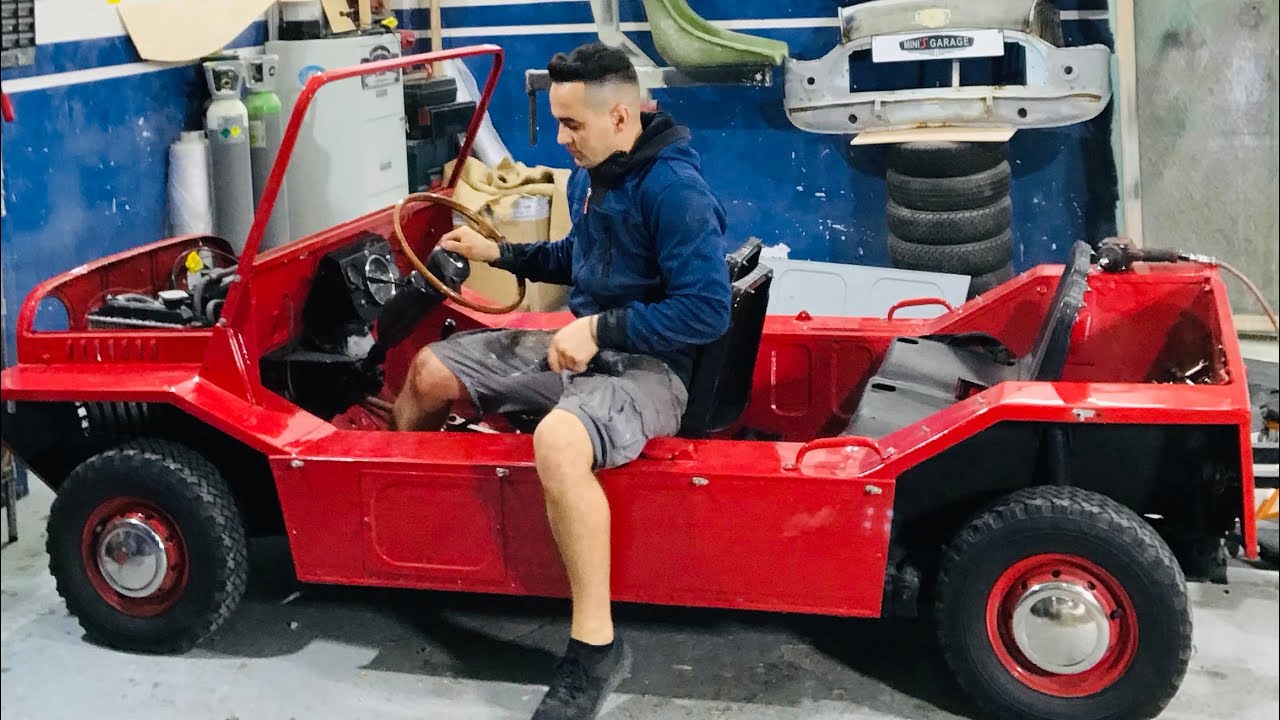 Restaurar Mini Moke ⚒. P/1                      اصلاح هيكل السيارة الكلاسيكية من نوع ميني موكي  ⚒