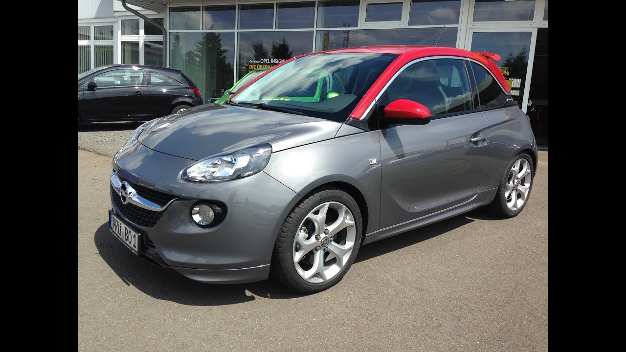 Test Drive Opel Adam S 1.4 Turbo 150 Ps 220 Nm  0 - 100 Km/h