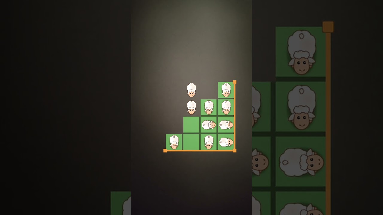 Solving a Fun Sheep Puzzle#puzzle #sheep #solving #game