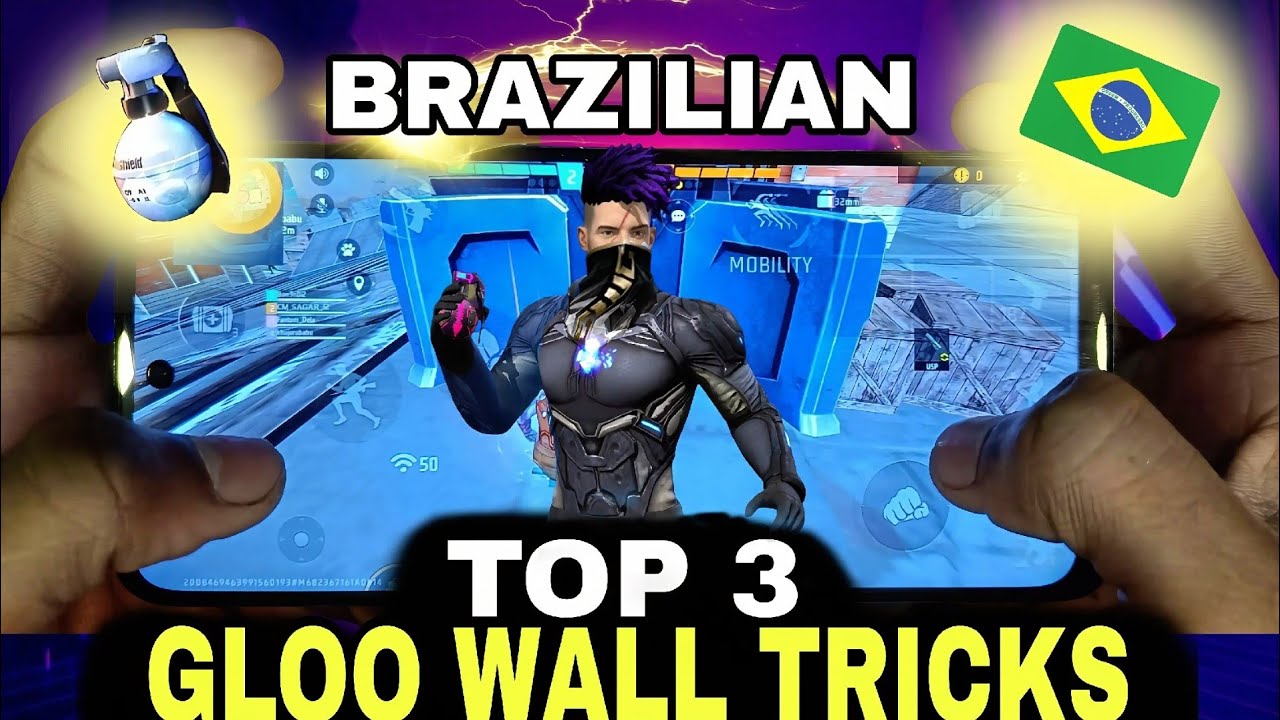 Top 3 Brazilian Gloo wall tricks 🇧🇷 New goll wall tricks 2026 😱🌪️