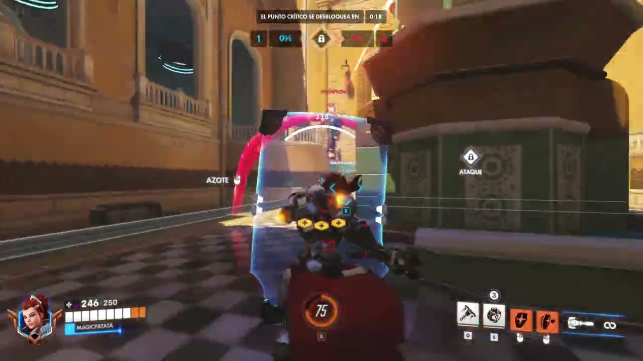 MAXIMA CARREADA DEL DOOMFIST | OVERWATCH GAMEPLAY