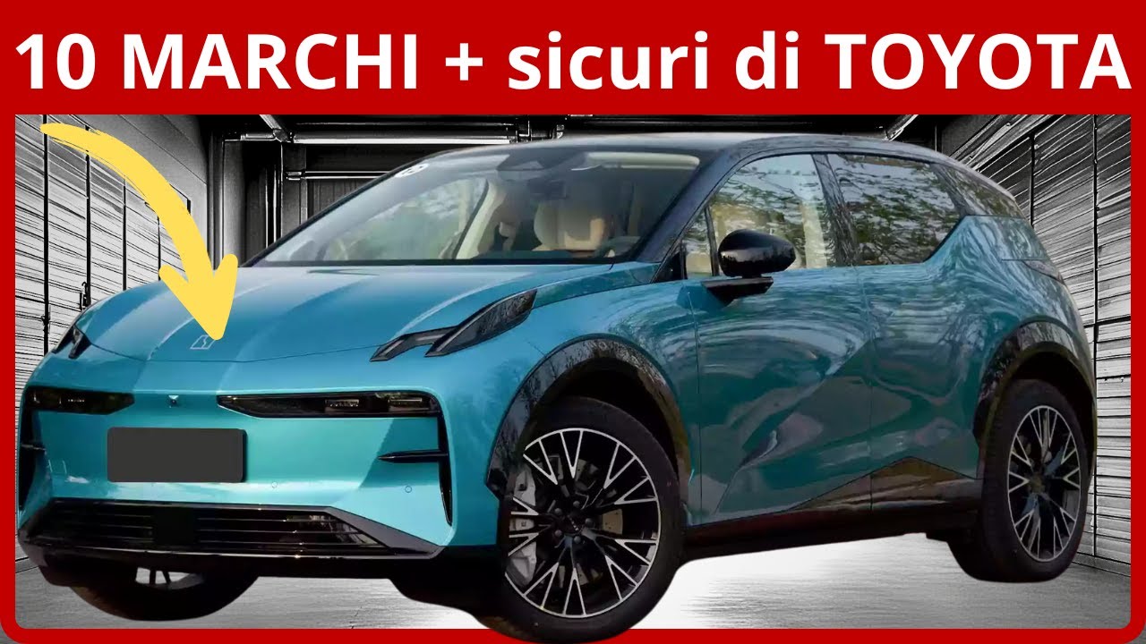 Queste 10 Auto sono pi&ugrave; SICURE di Toyota! Secondo EuroNCAP!