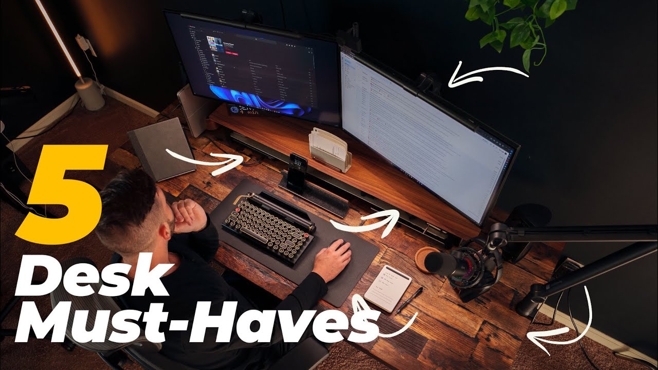 Top 5 Desk Setup Essentials Every Workspace Needs