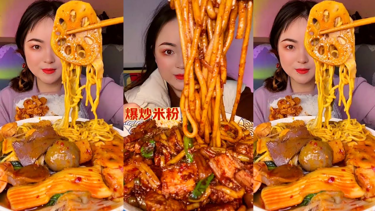 Mukbang Spicy Food | Best Malatang Hot Pot | Chinese Noodles Challenge