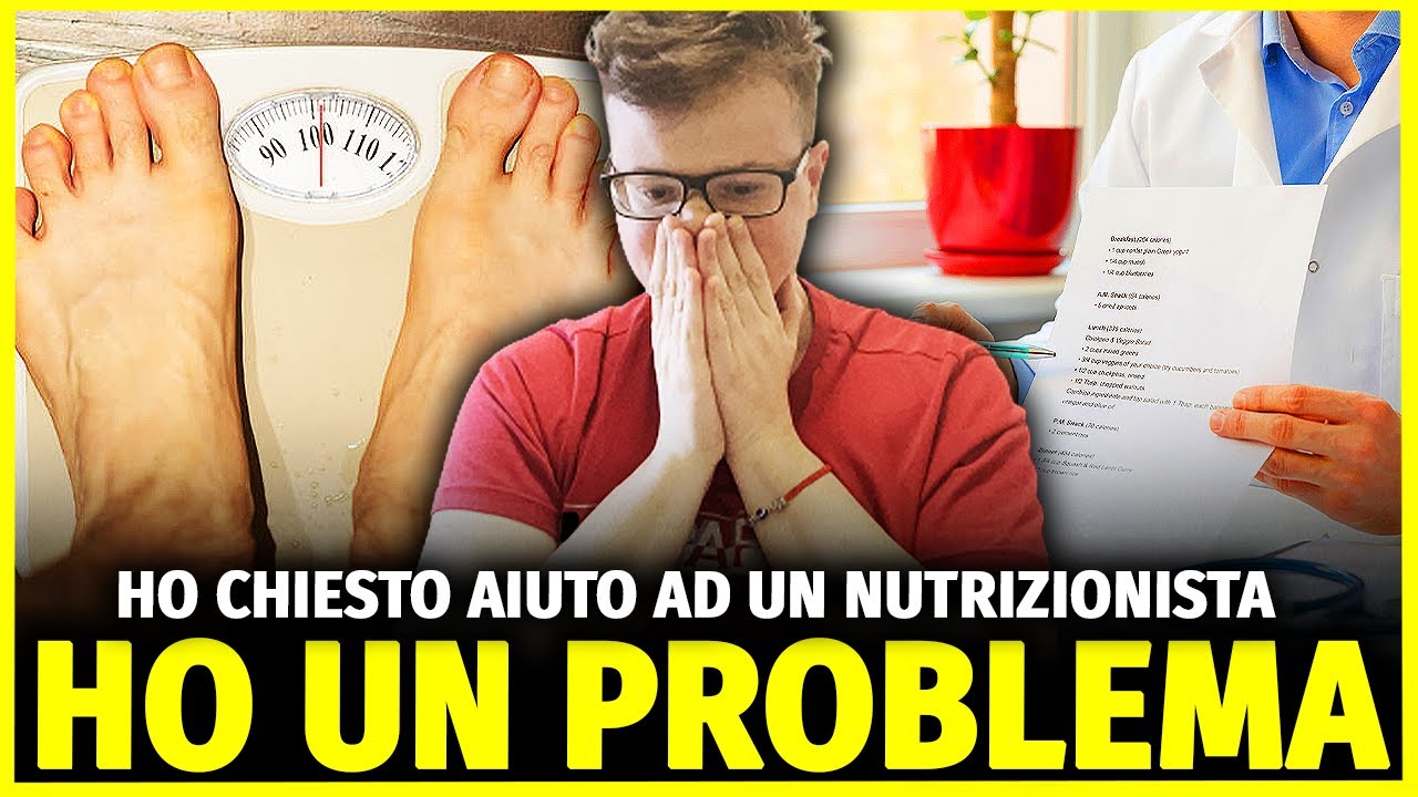 *HO UN PROBLEMA* Ho chiesto AIUTO ad un NUTRIZIONISTA!! Ecco QUANTI CHILI devo PERDERE!!