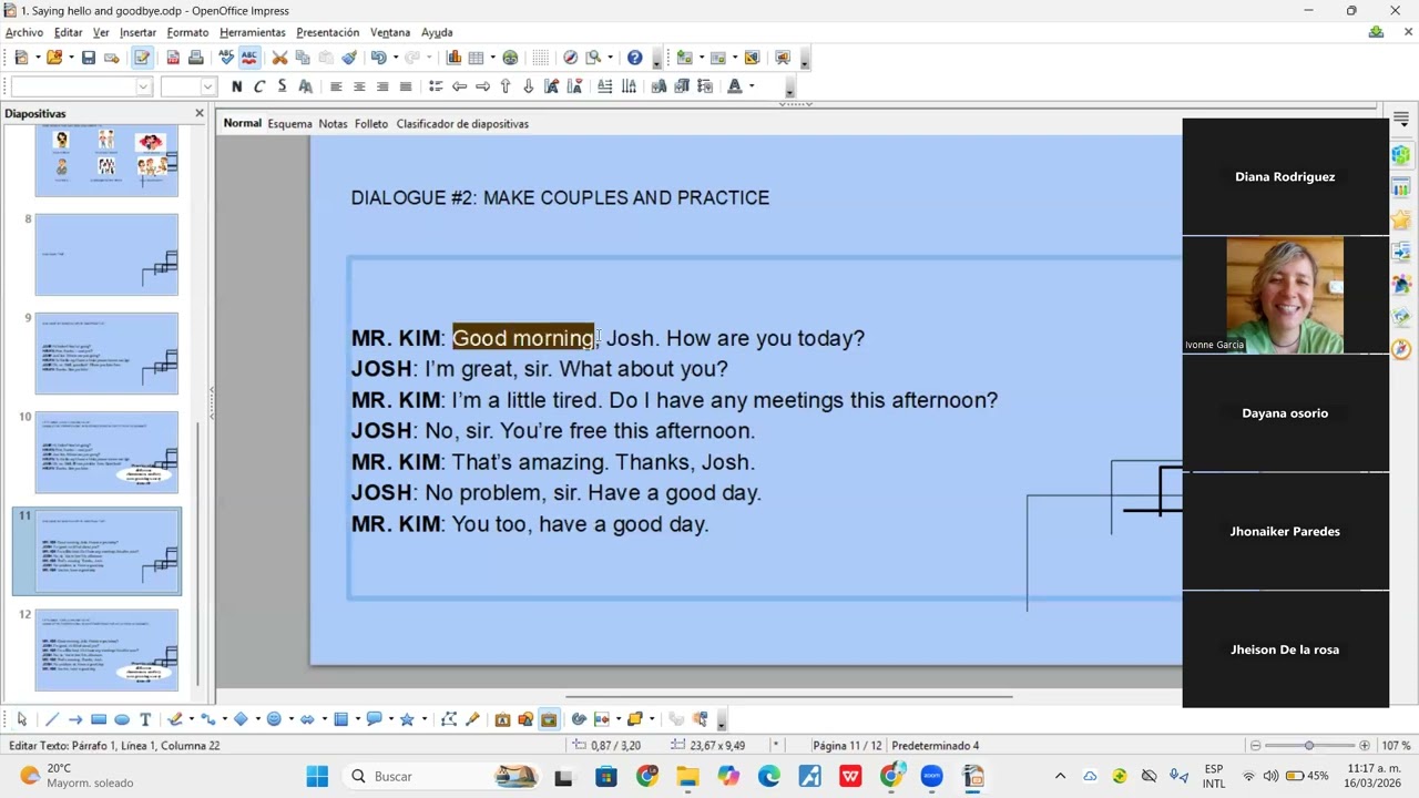 EDW1 - 3 Second web conference 1