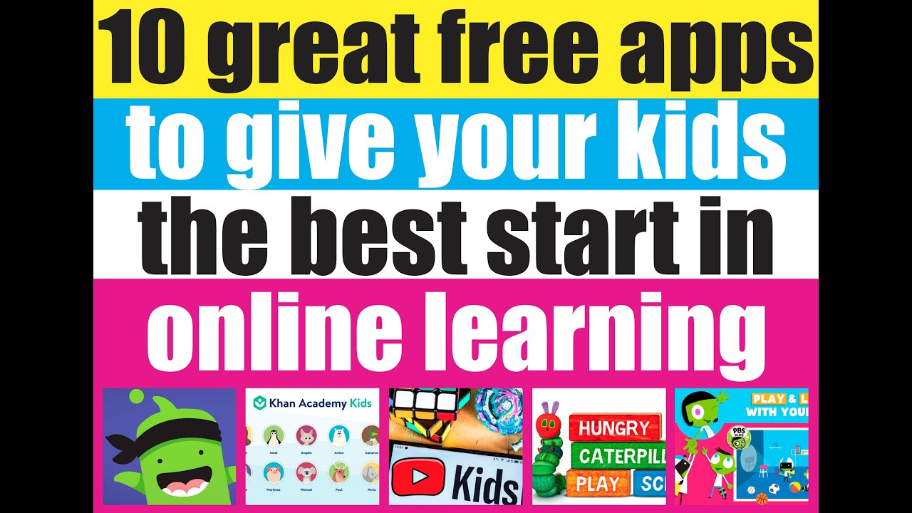 10 Great Free Learning Apps for Kids
