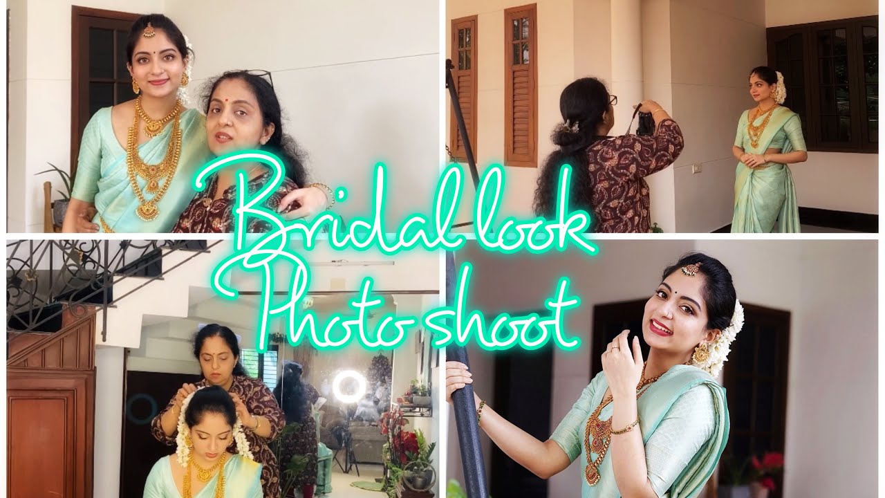 Bridal look photo shoot | Sindhu Krishna