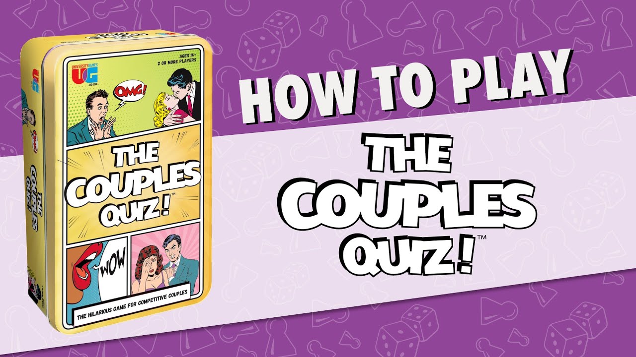 How To Play: The Couples Quiz from University Games