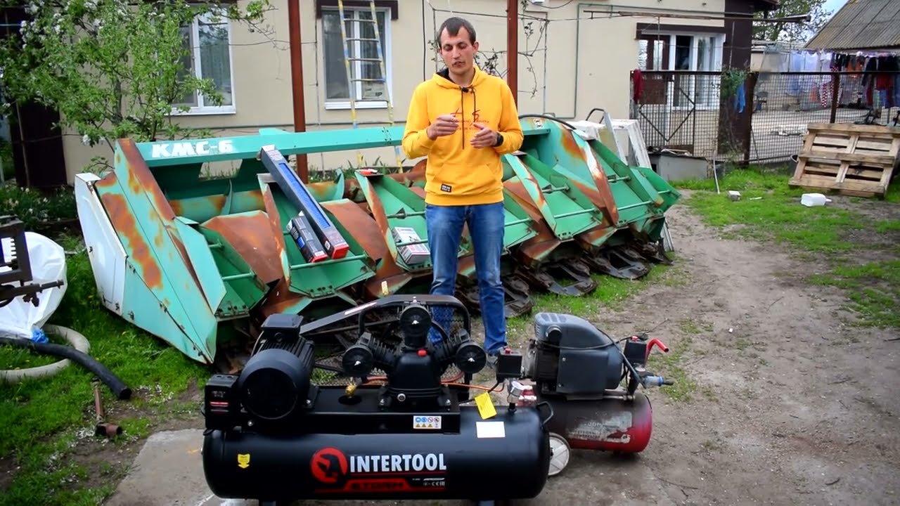 Новий великий компресор STORM INTERTOOL PT-0036