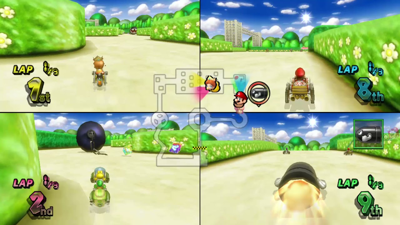 Mario Kart Wii ✦ 4 Players #079