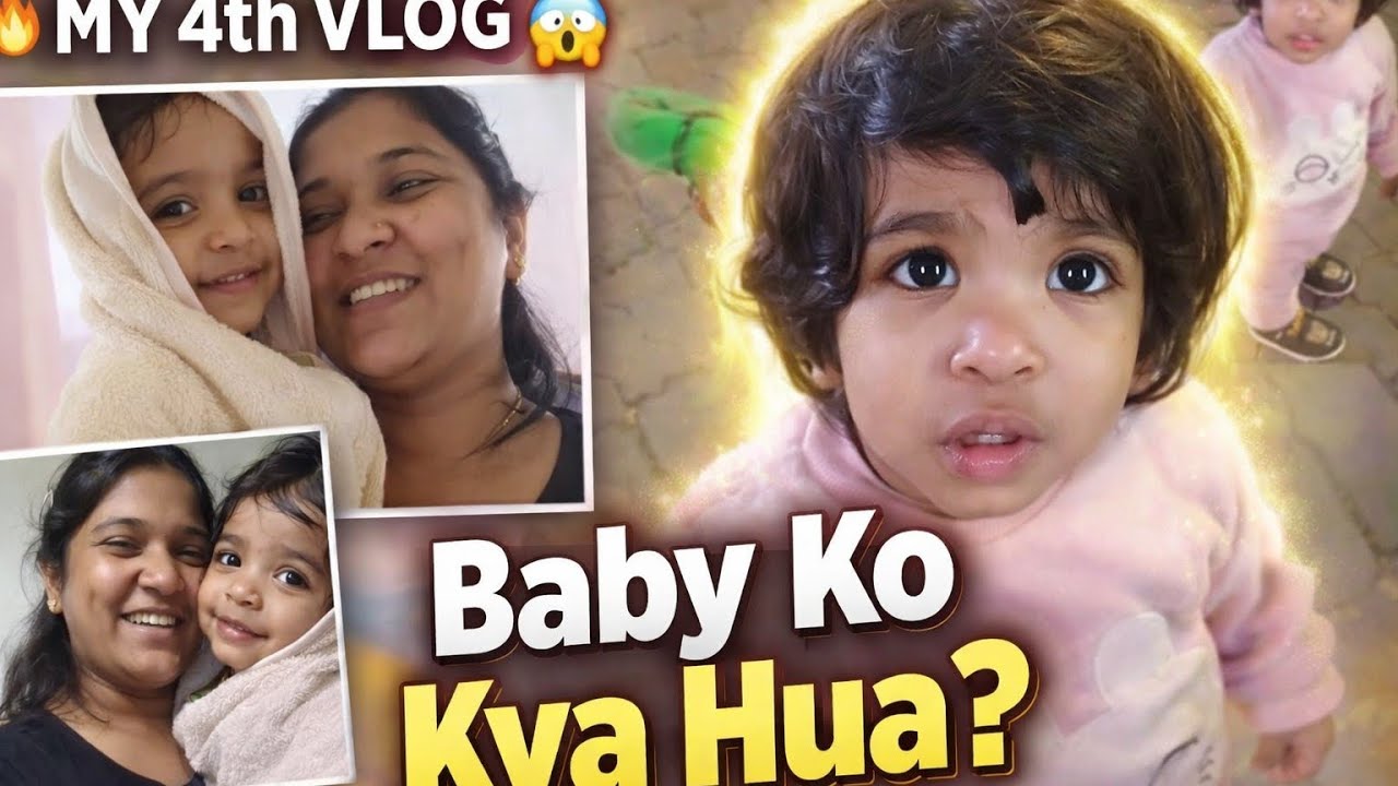 Todler baby ke saath 4th vlog / Sunday fun with baby 