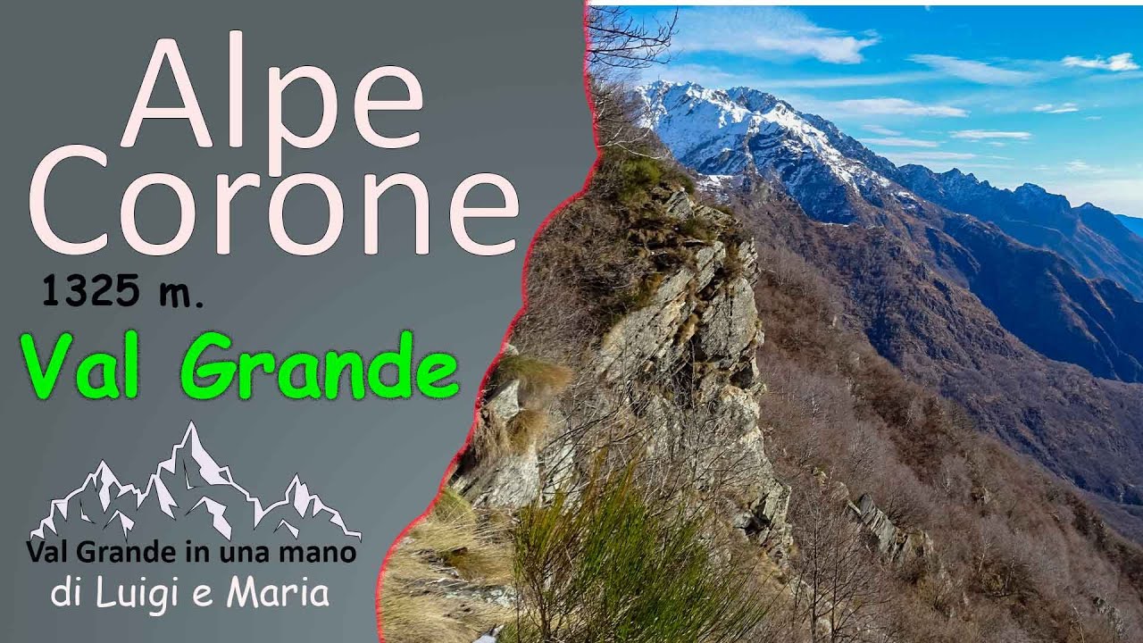 Parco Nazionale Val Grande: Alpe Corone. 24-01-25