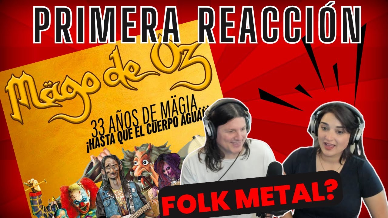 MAGO DE OZ - Hasta Que el Cuerpo Aguante  | PAREJA REACCIONA Gringa & Aleman
