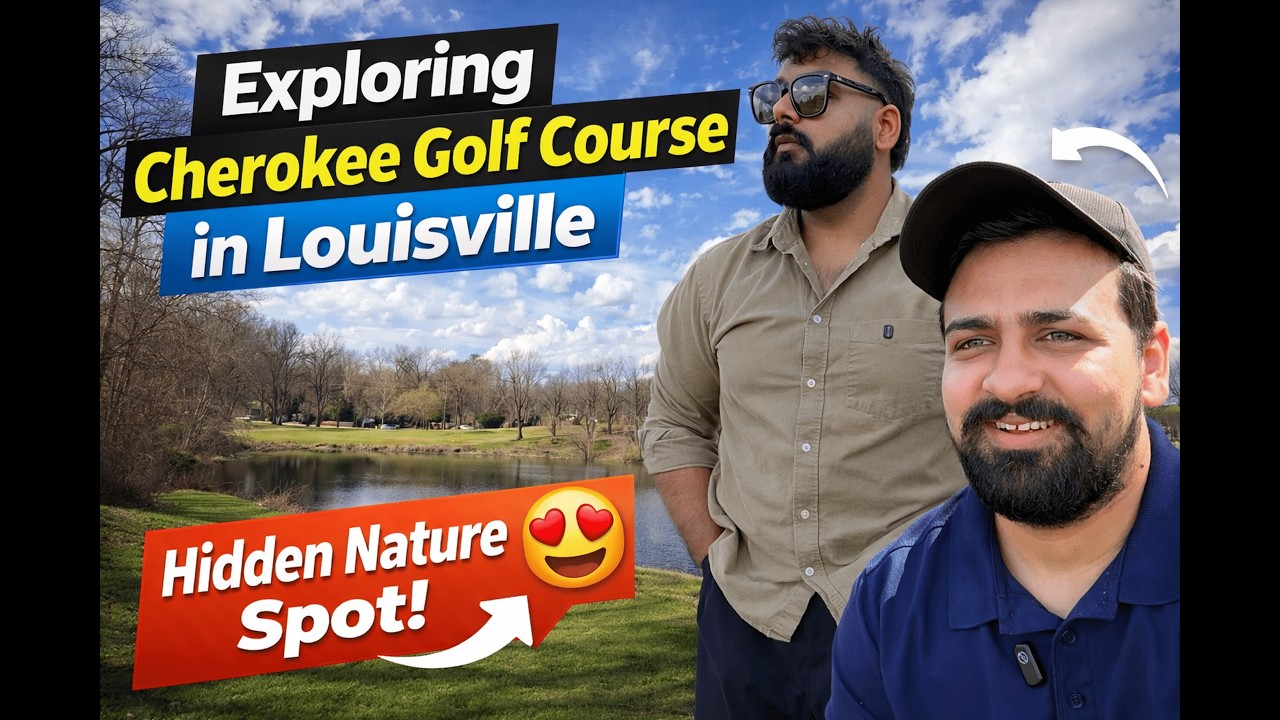 Exploring Cherokee Golf Course in Louisville 😍 | Hidden Nature Spot!