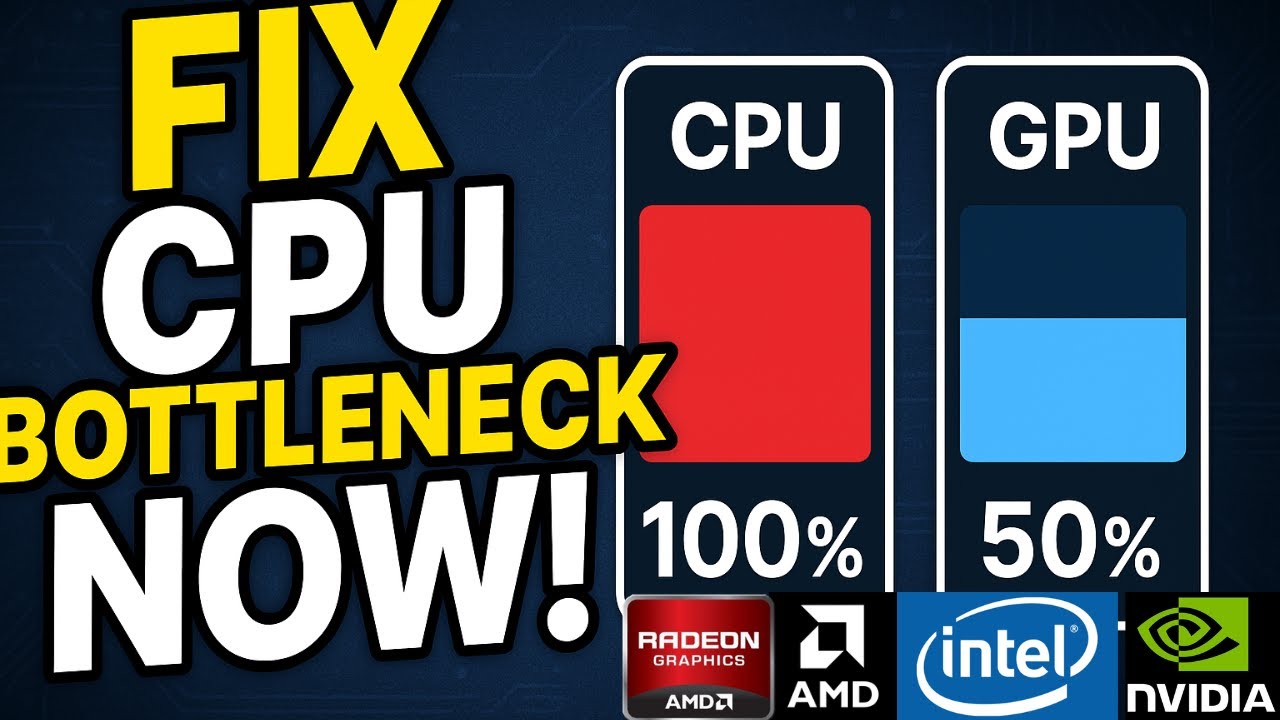 How To Fix 100% CPU Usage While Gaming (CPU Bottleneck)