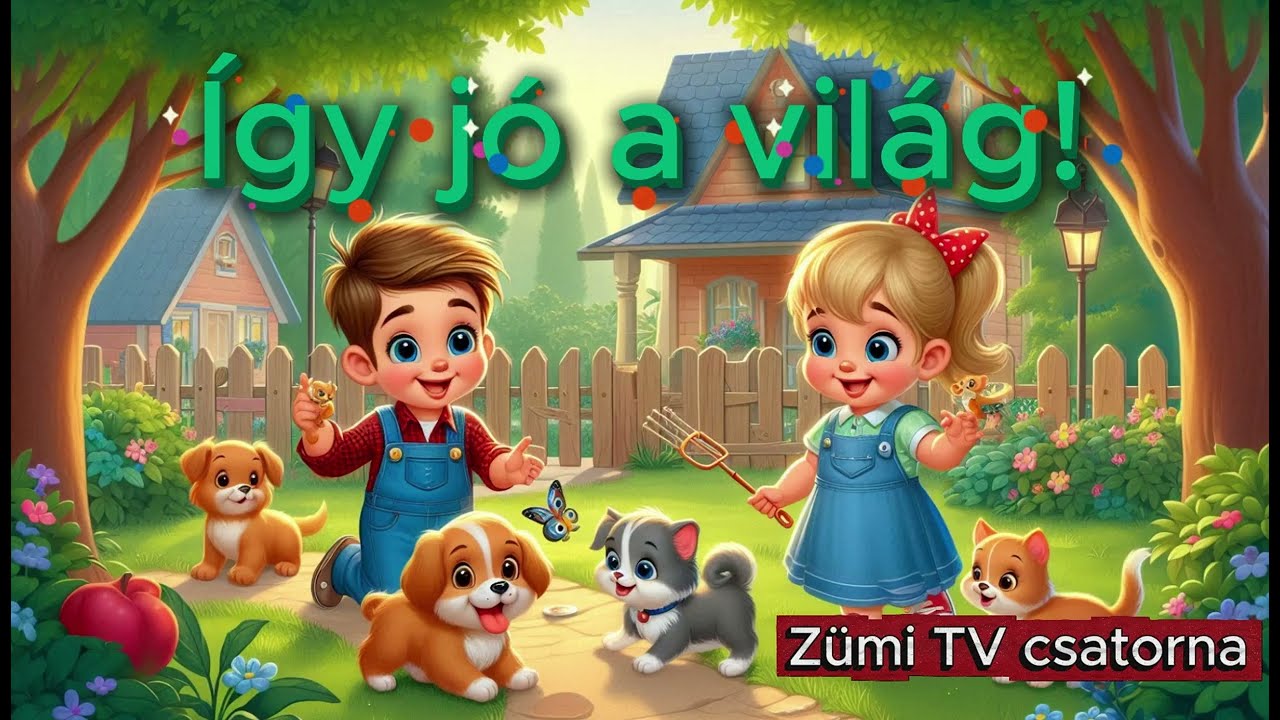 Így jó a világ – Vidám gyerekdal a kedvenceinkről