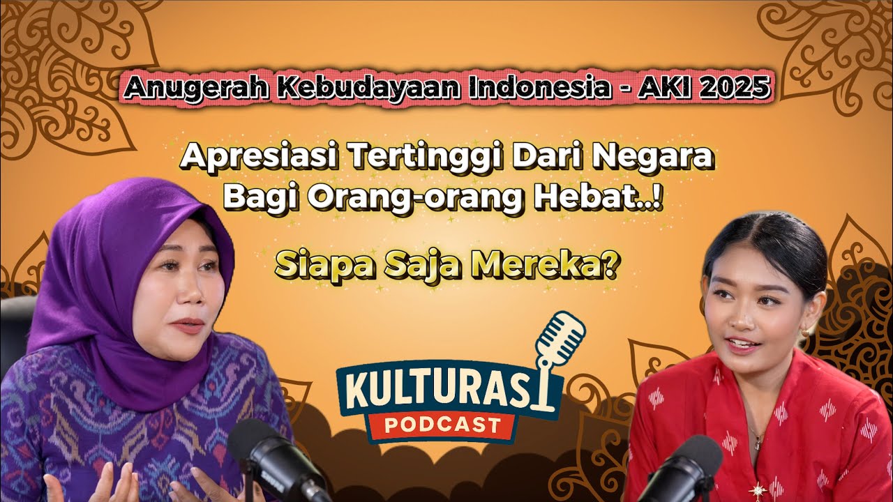 Anugerah Kebudayaan Indonesia AKI 2025 - Penghargaan Puncak Bagi Maestro Seni Tradisi