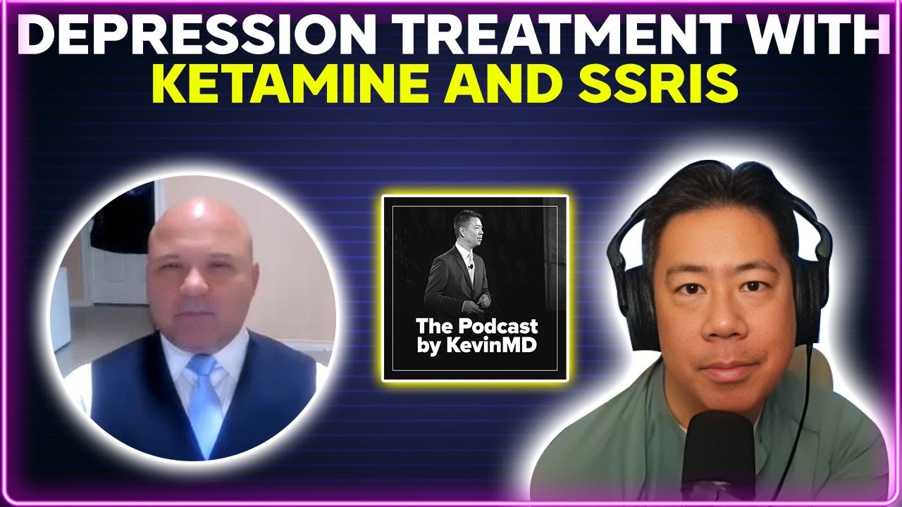 Depression treatment with ketamine and SSRIs