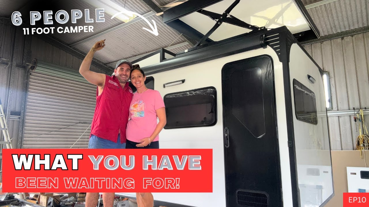 FITTING A FAMILY OF SIX IN A 11FT D.I.Y EXPEDITION TRUCK CAMPER - DOUBLE STOREY HOME ON WHEELS EP10
