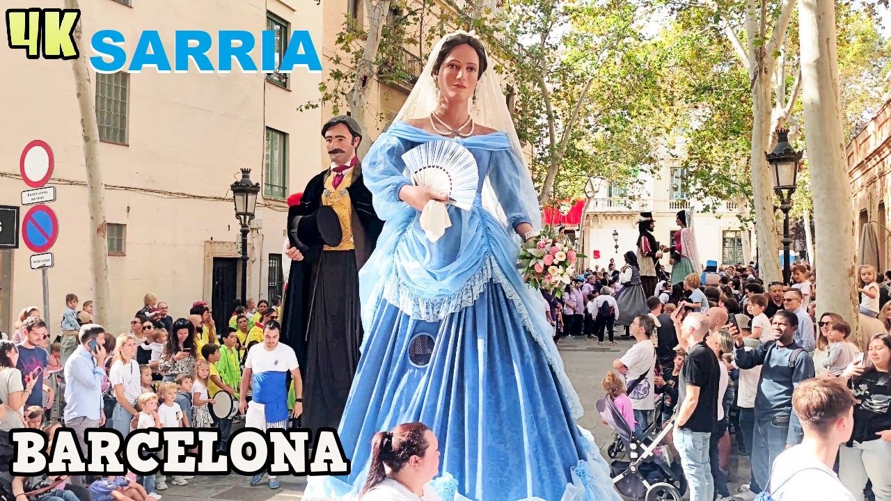 XXX Trobada Gegantera de la Vila de Sarrià | Festa Major de Sarrià 2024 Barcelona