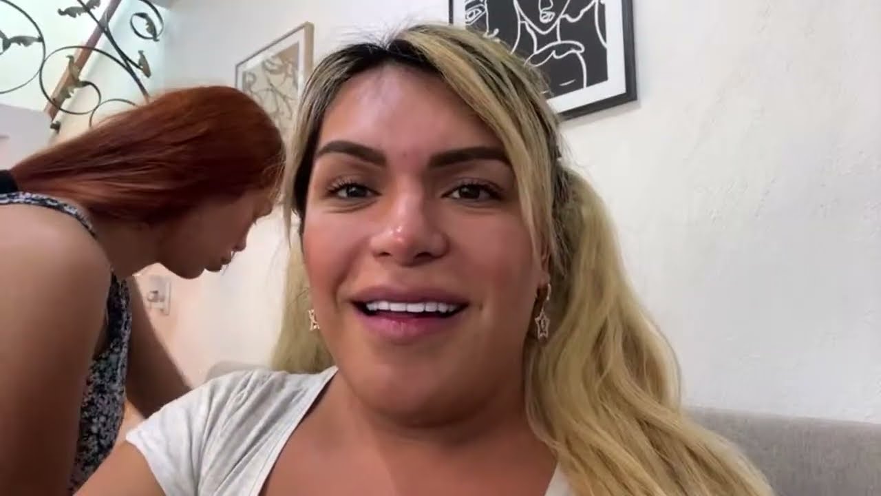 En mi casa vienen a comer mis amigas