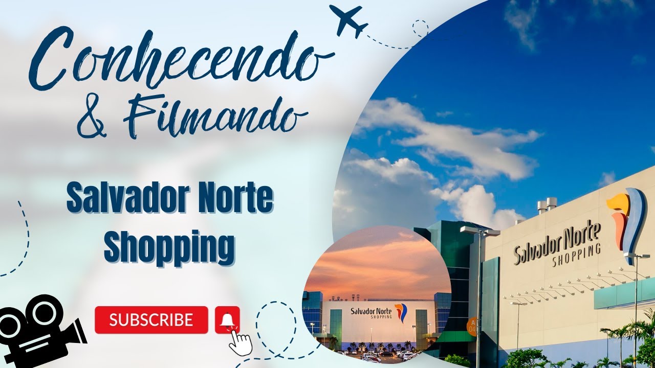 Andando pelo Salvador Norte Shopping em SSA, BA (4K&sup3;⁰ Walking Salvador Bahia) agosto/23 #brasil #ssa