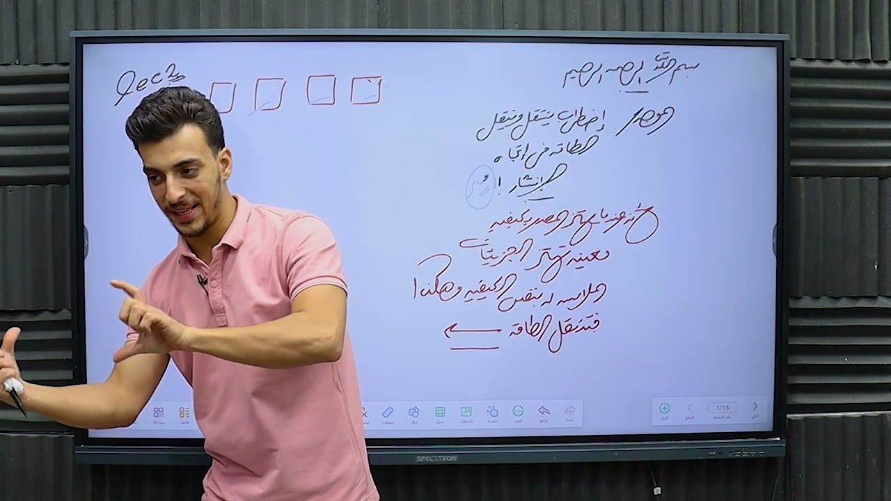 شرح الحركه الموجيه وأنواع الموجات - محاضرة رقم (2) الفيزياء للصف الثاني الثانوي 2025 #فيزياء_ثانويه