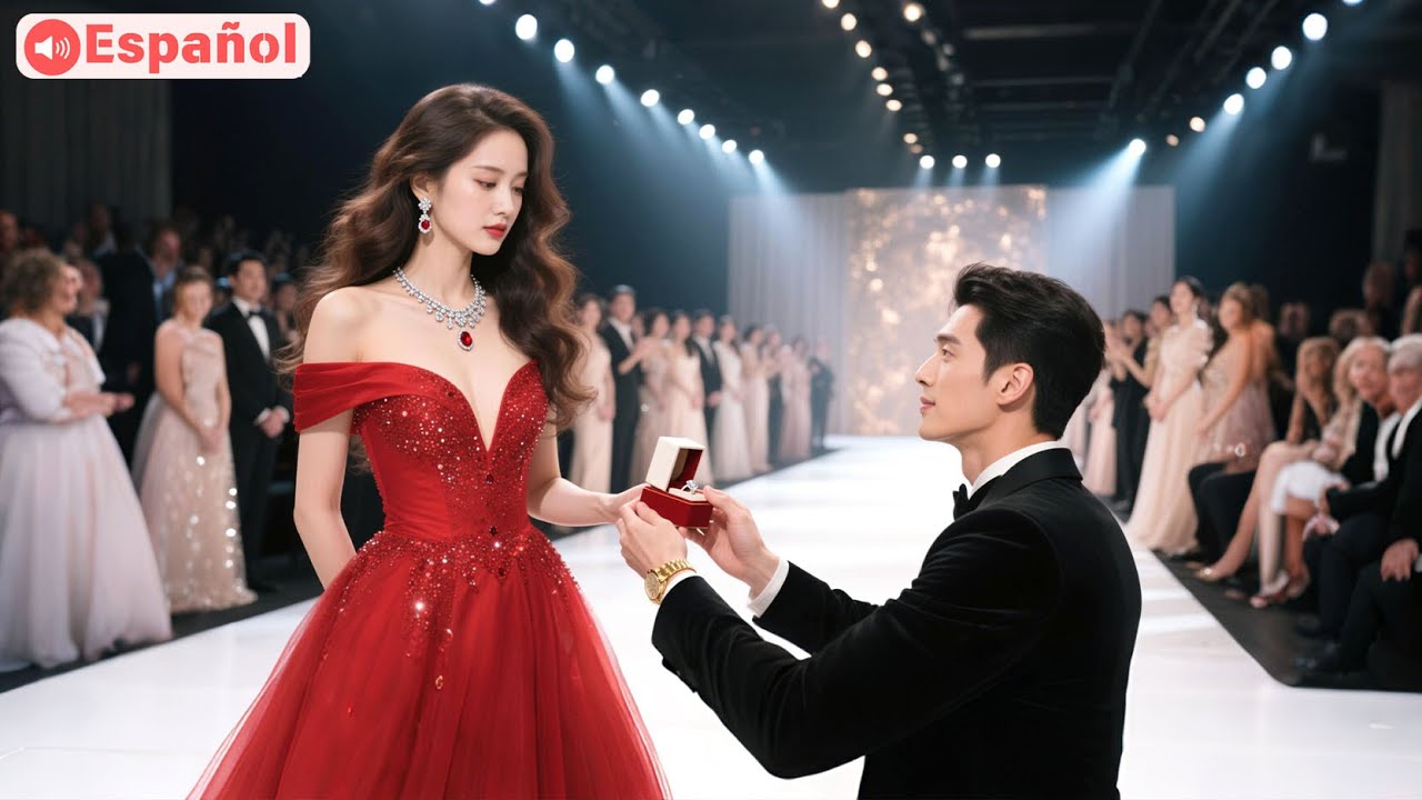 La chica sorprendió a todos con un vestido rojo.El CEO se enamoró de ella y la amante estaba celosa.