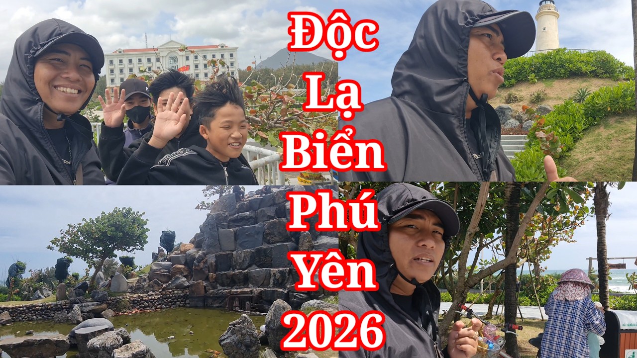 Tuy Hòa Phú Yên bất ngờ xuất hiện một công viên biển đẹp như trong cổ tích hiện đại năm 2026