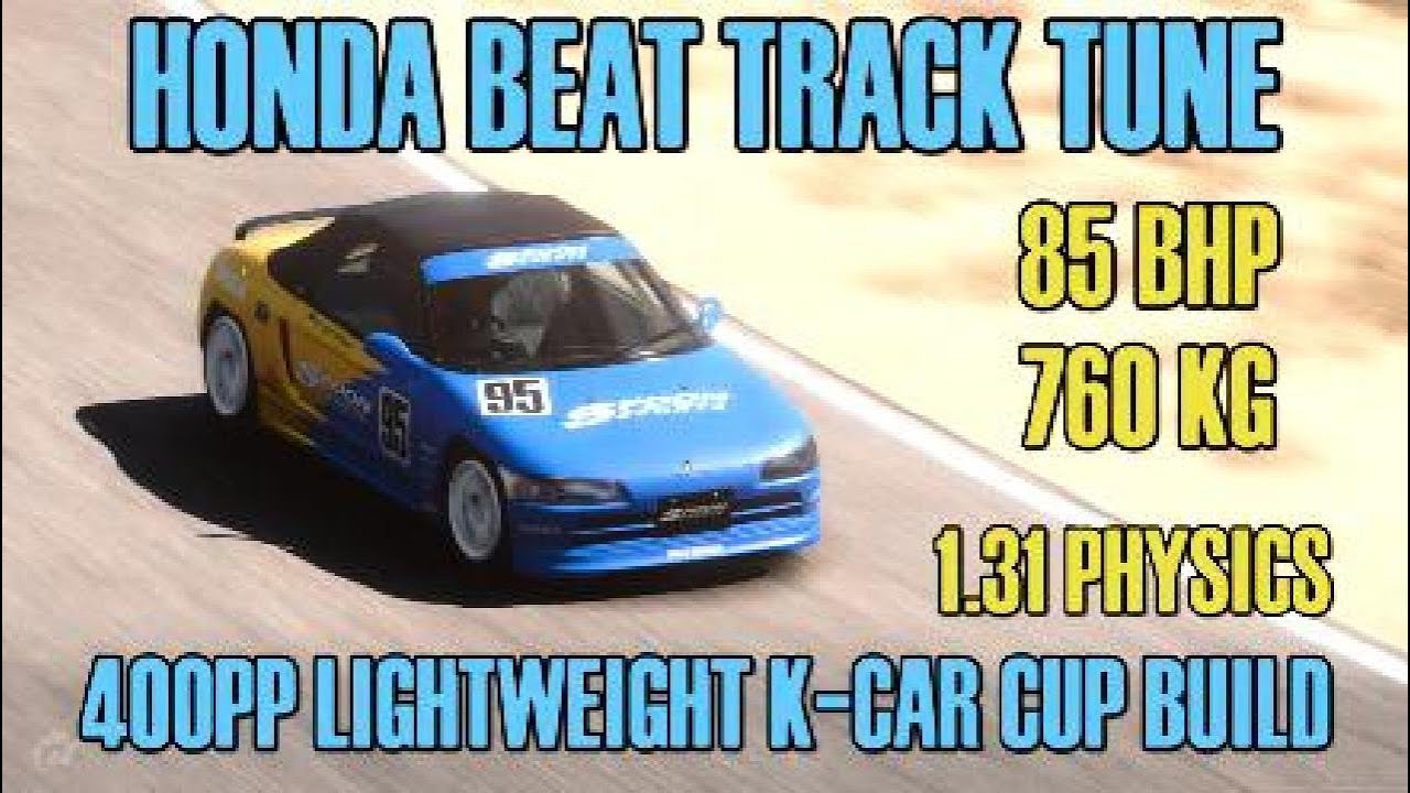 [400PP] GT7 Honda Beat Track Tune (1.31 Physics)