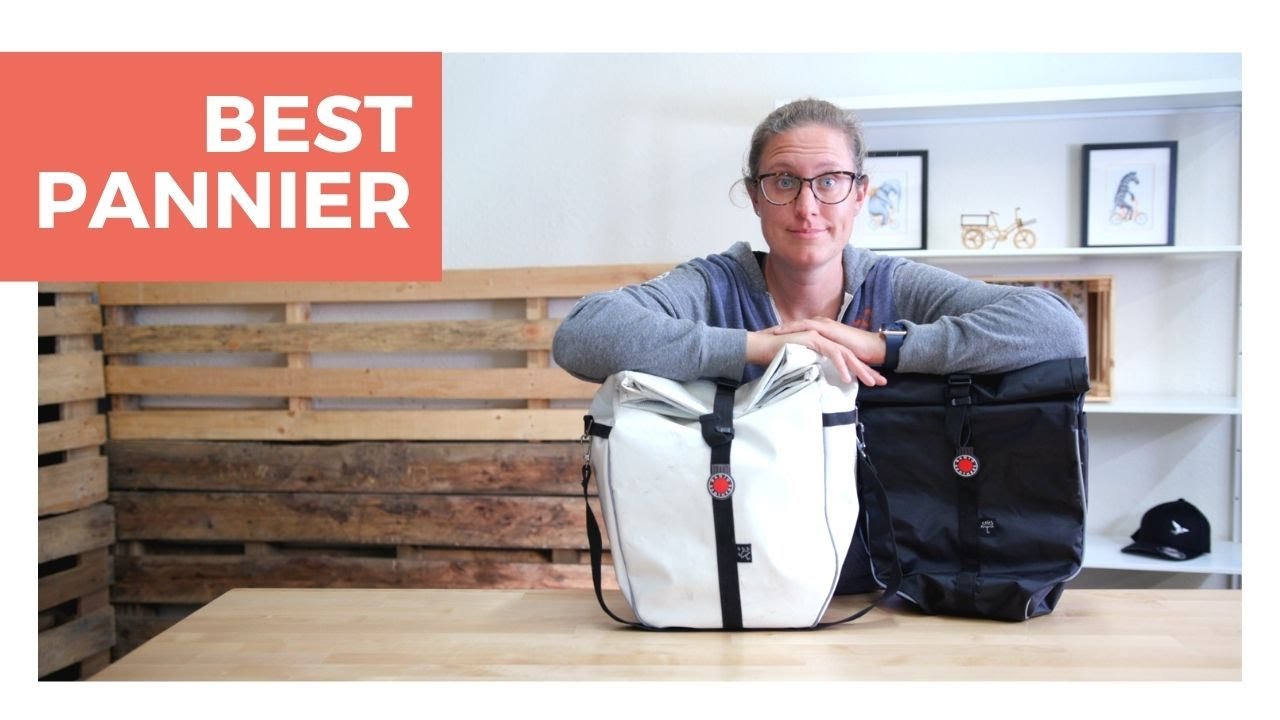 My FAVORITE Bike Commute Pannier - Banjo Brothers Waterproof Bike Pannier Review