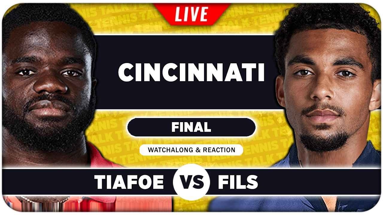 TIAFOE vs FILS &bull; ATP Cincinnati 2026 Final &bull; LIVE Tennis Watchalong