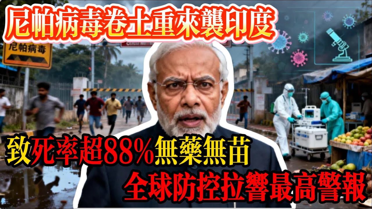 潛伏 45 天的隱形殺手！尼帕病毒，人類竟毫無反擊之力？