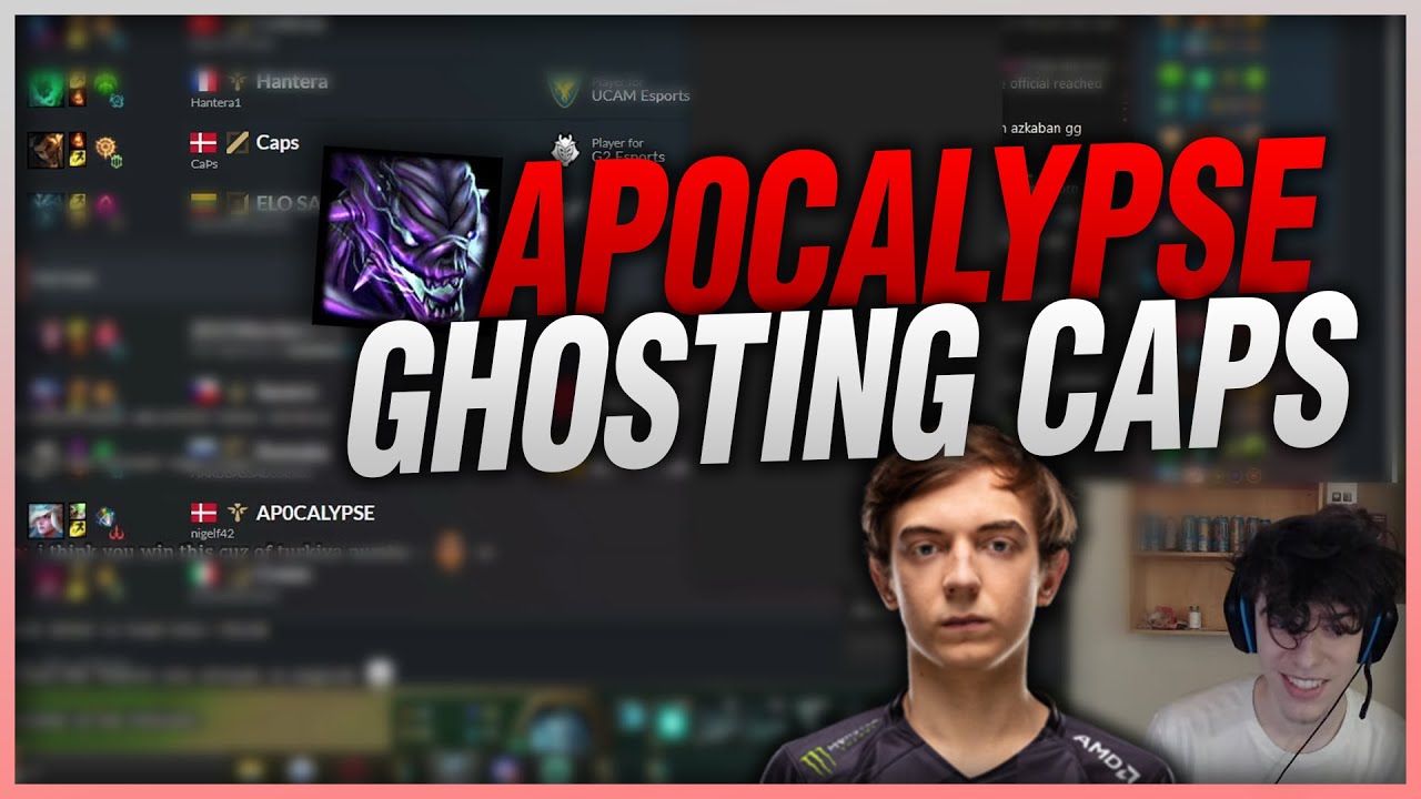 Having little ghosting friend called ap0calypse ft.caps