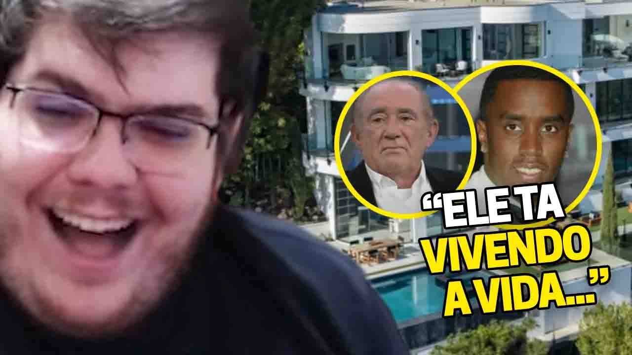 CASIMIRO REAGE: MANSÃO DO RAPPER P DIDDY EM BEVERLY HILLS ft. ChiCoin | Cortes do Casimito