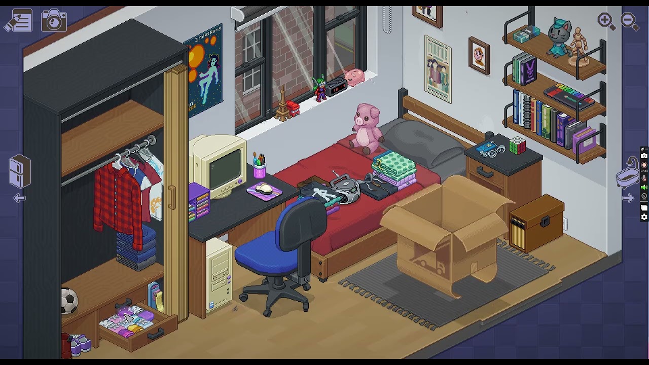 unpacking full playthrough (no commentary) / TW: h*me own*rship