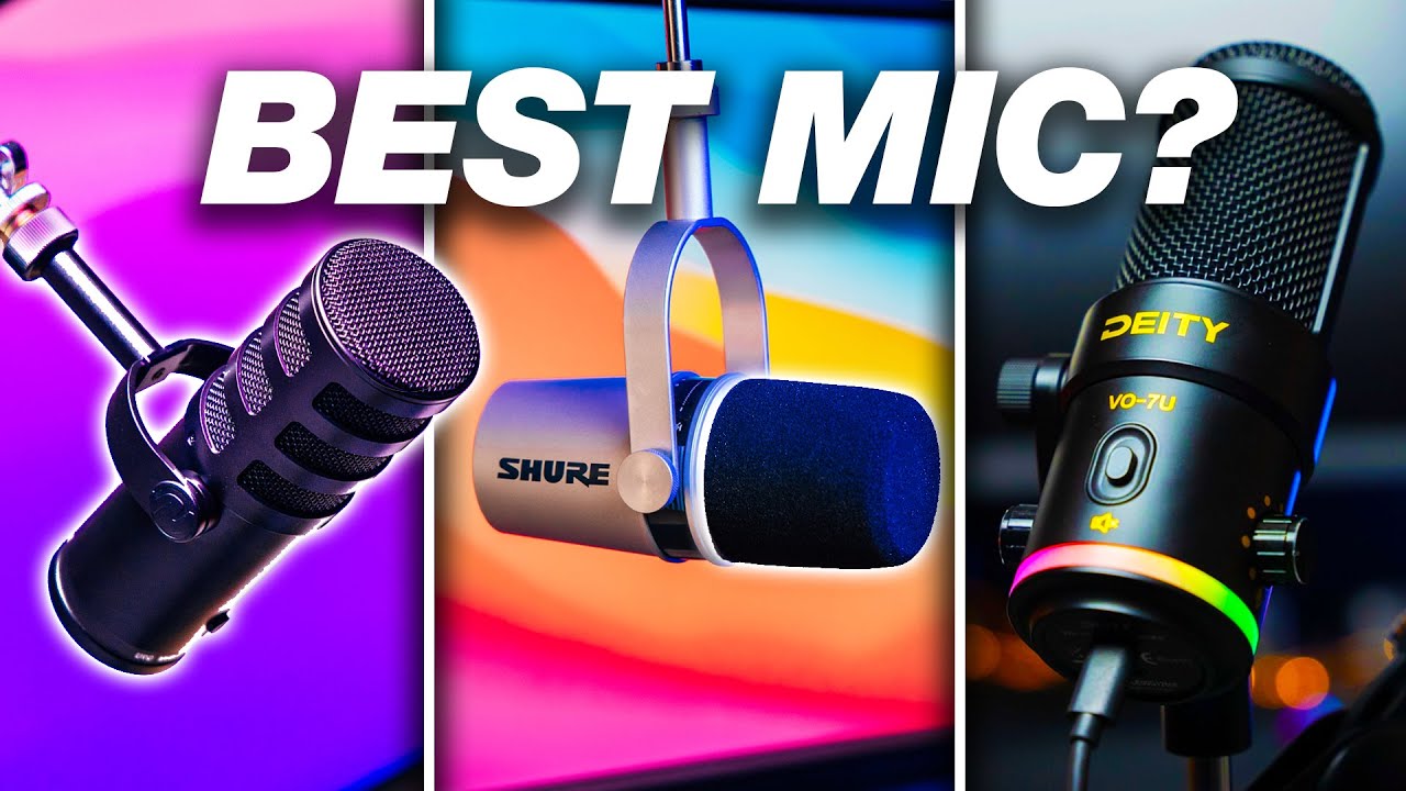 The Best Streaming/Podcast Microphone You Can Buy! (Shure vs. Deity vs. Samson)