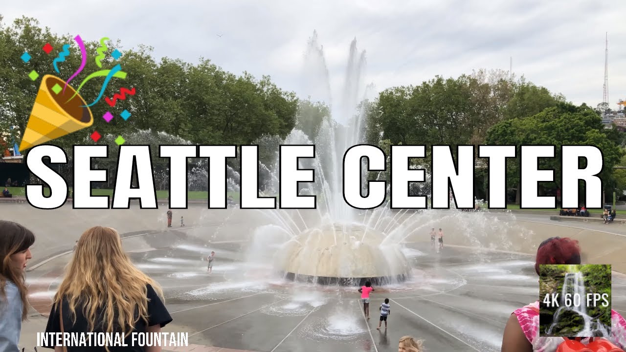 Seattle Center in Seattle, Washington | 4K 60ᶠᵖˢ | Virtual Walking Tour | Washington State | 2019