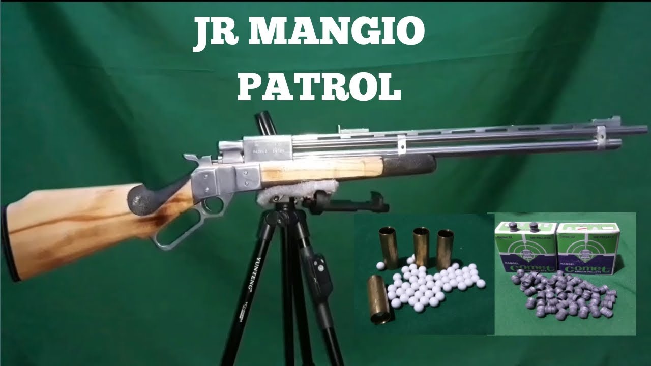 AIRGUN JR MANGIO PATROL PWEDE SA BALA NG AIRSOFT AT BULITAS