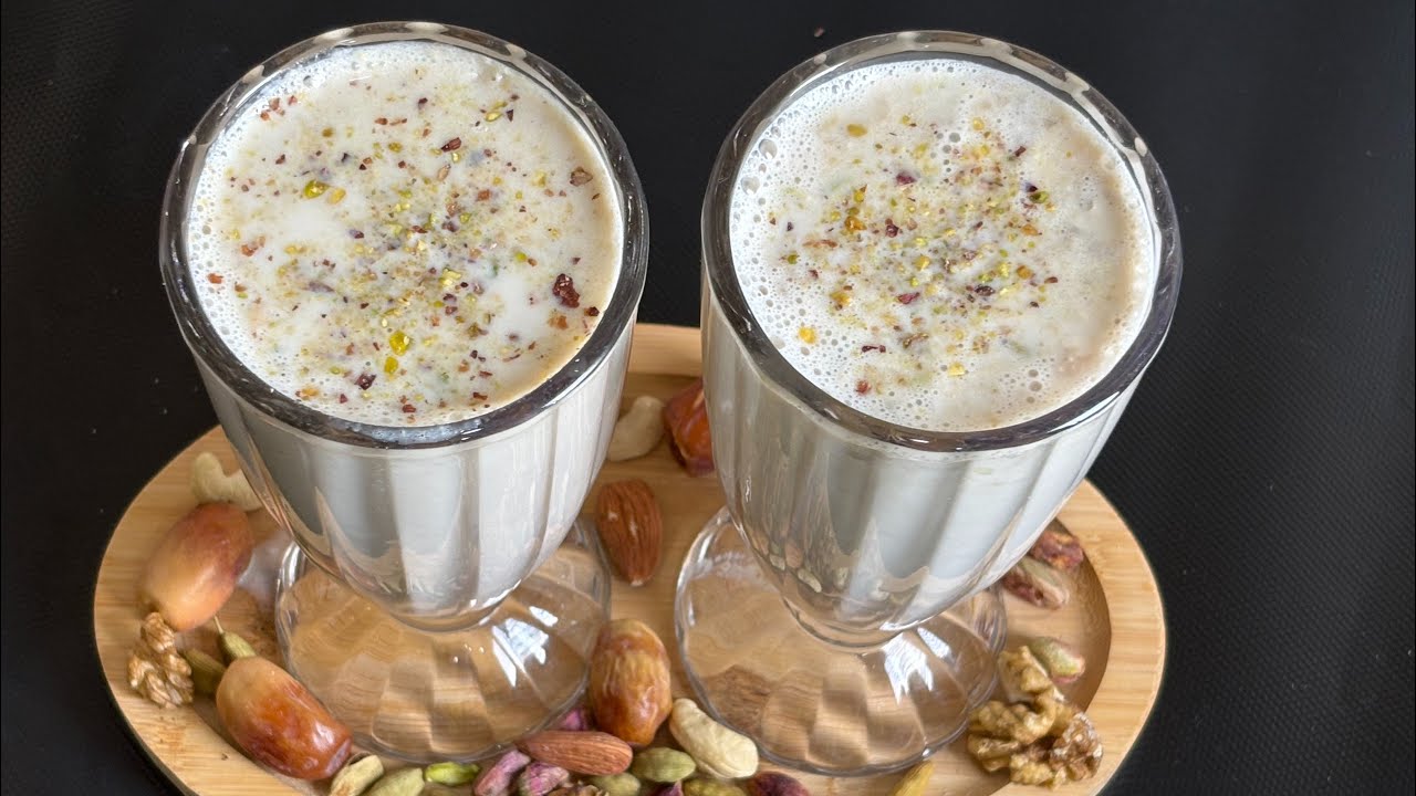 Winter Special Hot Dry Fruits Milk Recipe