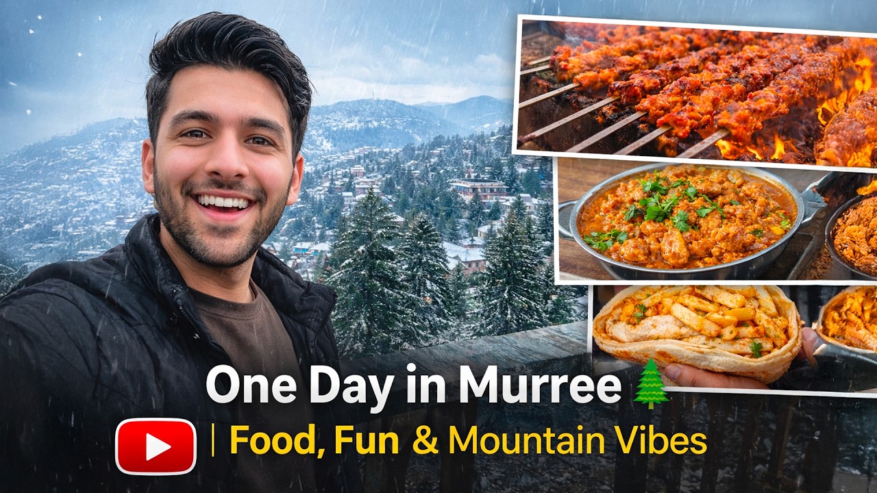 One Day in Murree 🌲 | Food, Fun & Mountain Vibes